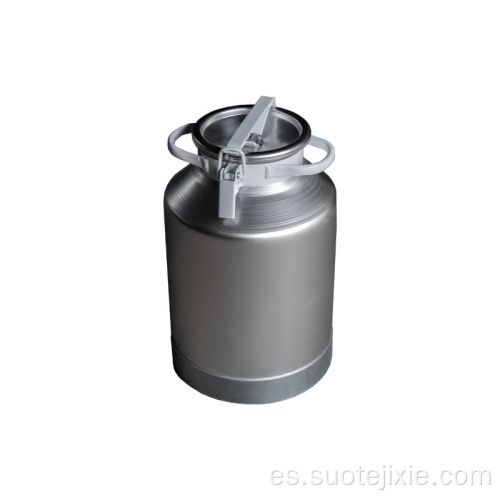 16L Aluminio Aleación Milk Bucket Transport Barrel